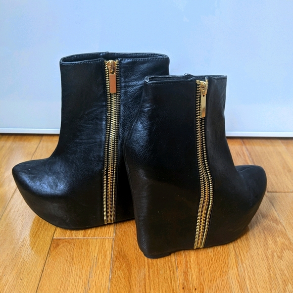 Black platform bottie - Picture 2 of 7